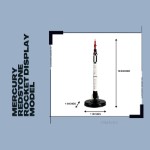 AJ126 Mercury Redstone Rocket Display Model 